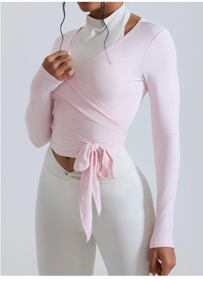 Apex Ritual – 新型ヨガ長袖ジムシャツ – スポーツトップ フィットネス アウトドア ランニング (Mujer)