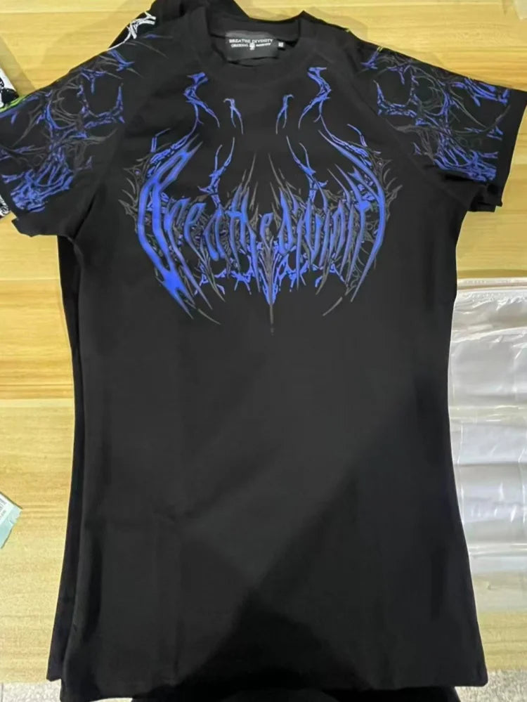 Breathedivinity Fitness Compression High-Elastic Training Short-Sleeved Quick-Dry T-Shirt