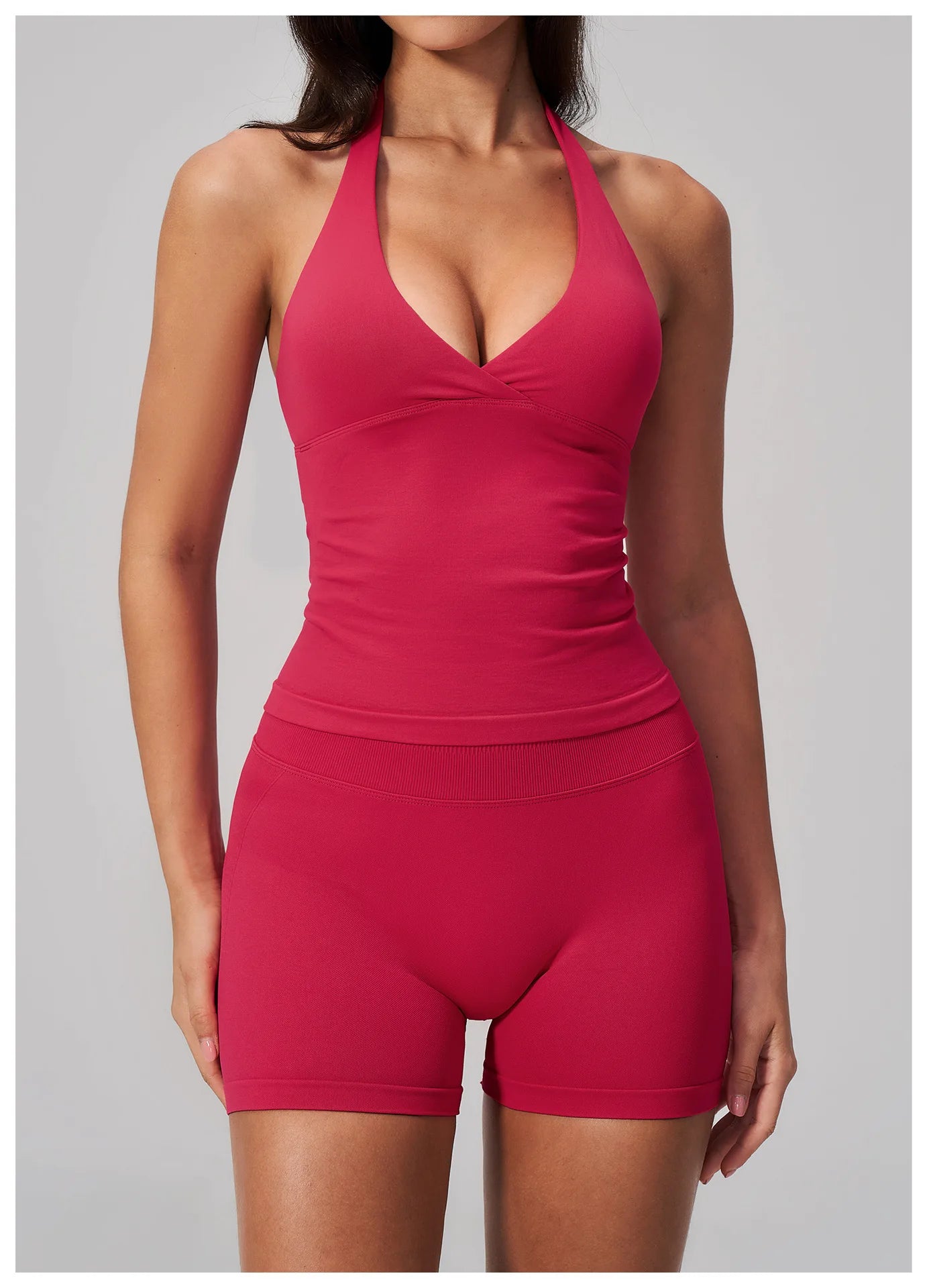 Apex Ritual – Summer Seamless Yoga Bras Women – Fitness Halter Sports Bra Gym Crop Top Shockproof