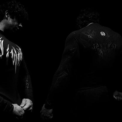 Breathedivinity highly elastic compression exercise fitness running compression long-sleeved tight-fitting clothing