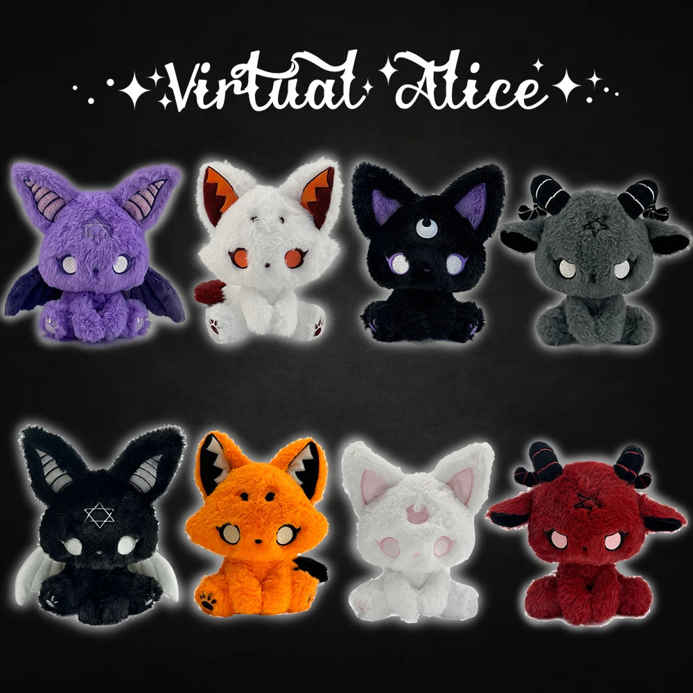 2026 New Release: Alice Dark Messenger Original Design Wind Doll Plush Cute Animal Plush Doll Trendy Toy