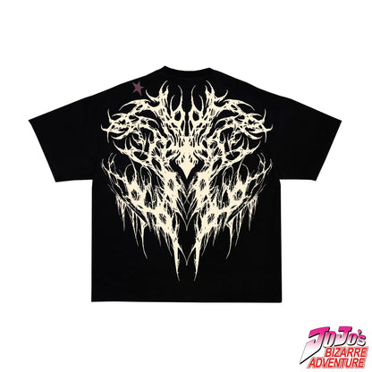 T shirt Men Dark Oversized Cotton Tee Skull Print Workout Gym Top Streetwear Fitness Clothing Alternative Fashion