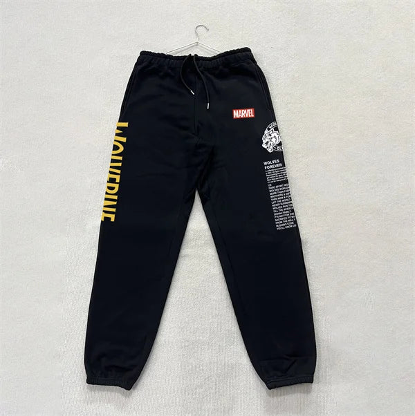 DARC SPORT ankle-length sweatpants, American-style fleece pants, fall/winter fitness training pants, men's and women's matching