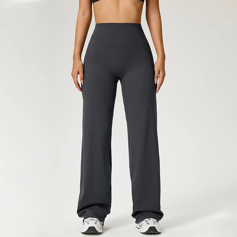 Women's Workout Wide-Leg High-Waist Leggings