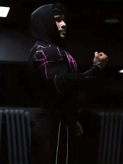 Men's Half-Zip Quick-Dry Training Hoodie