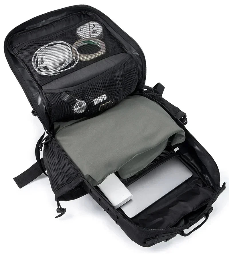 Apex Ritual – タクティカルMOLLEバックパック 25L/45L – ミリタリースタイル ジム＆アウトドア ハイキングリュックサック