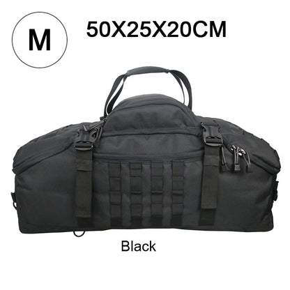 25L 45L 80L Sport Travel Bag Molle Tactical Backpack Gym Fitness Bag Large Duffle Bags for Camping Hunting Fishing