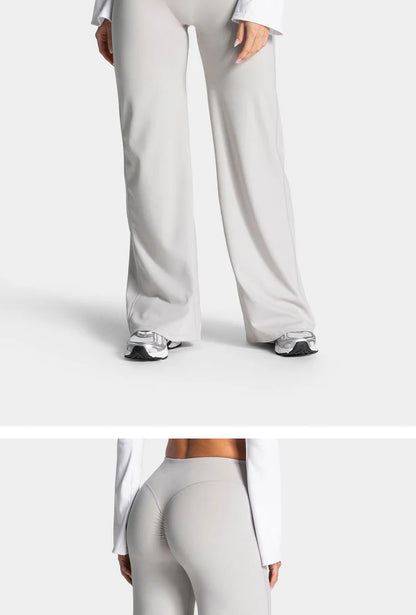 Women's Scrunch Wide-Leg Yoga Pants