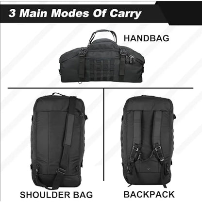 25L 45L 80L Sport Travel Bag Molle Tactical Backpack Gym Fitness Bag Large Duffle Bags for Camping Hunting Fishing