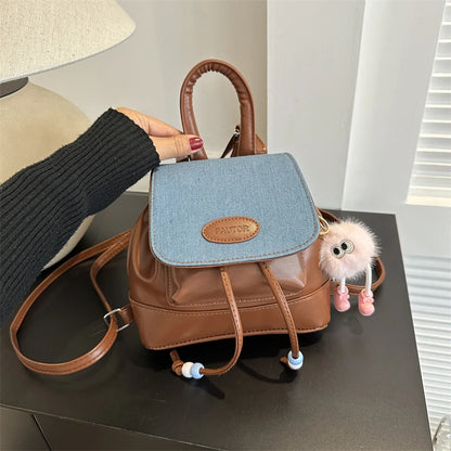Faionable Retro Commuter Bapa 2023 New Sle Casual Versatile Korean Version Single oulder Bag Soft PU Magnetic Bul...
