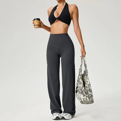 Women's Workout Wide-Leg High-Waist Leggings