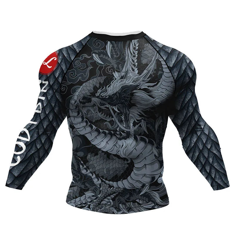 Apex Ritual Jiu-Jitsu Compression Set – Rashguard & MMA Fight Shorts