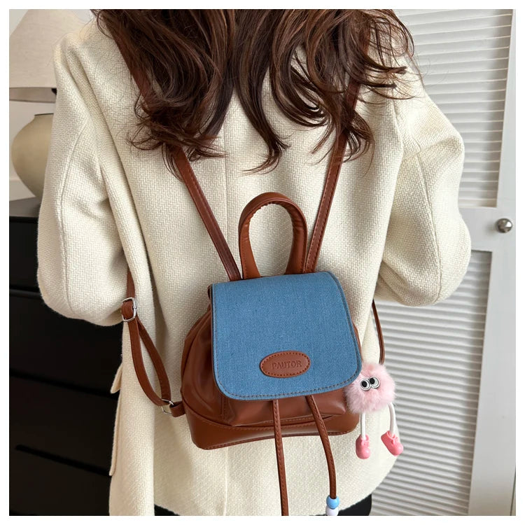 Faionable Retro Commuter Bapa 2023 New Sle Casual Versatile Korean Version Single oulder Bag Soft PU Magnetic Bul...