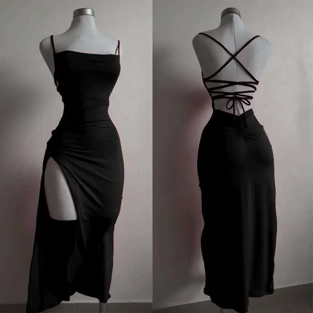 Women's Halter Hip-Hugging Summer Dress