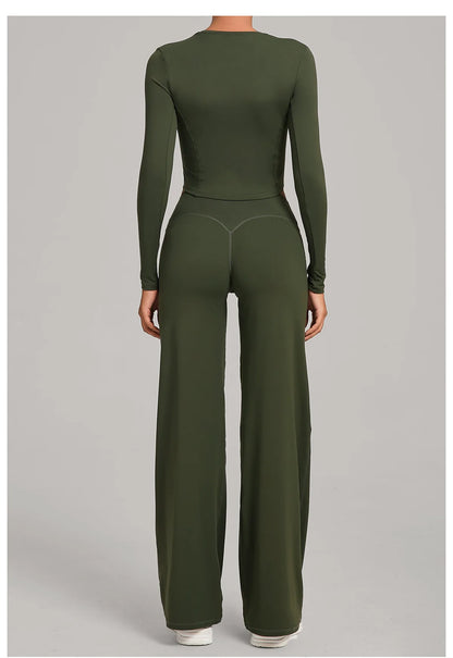 Women's Quick-Dry Workout Two-Piece Set