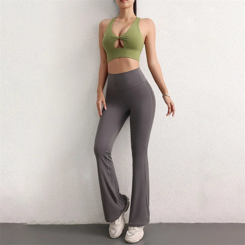 Women's Workout Wide-Leg Slim Fit Yoga Pants