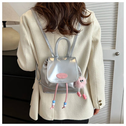 Faionable Retro Commuter Bapa 2023 New Sle Casual Versatile Korean Version Single oulder Bag Soft PU Magnetic Bul...