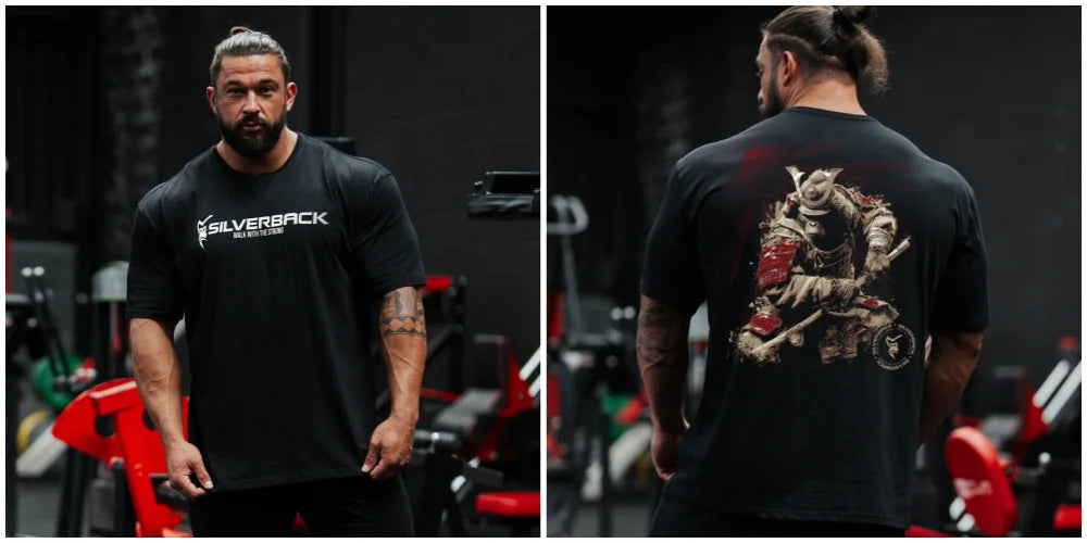Apex Ritual – オーバーサイズ ジムTシャツ – ゆったり 通気性 ボディビルディング フィットネスTシャツ