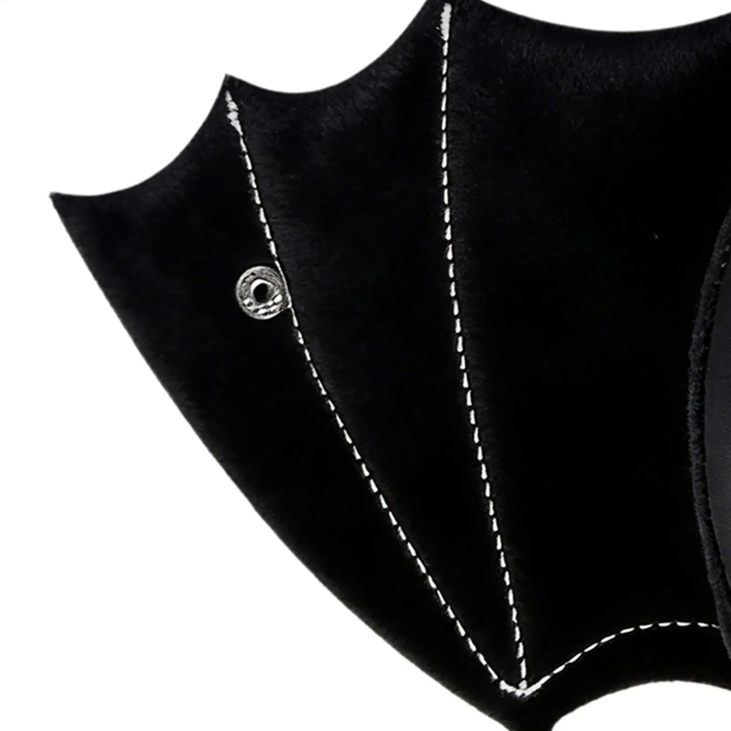 Coin Purse PU Leather Bat Gothic Bag Keychain Change Purse with Foldable Wings for Outdoor Shopping Travel Work School Events
