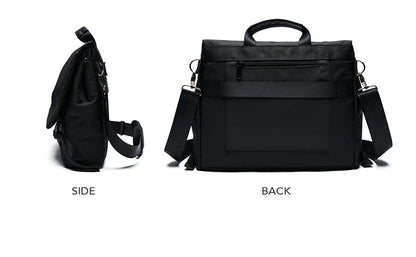 MATE ELAN Waterproof Business Men's Messenger Bag, Multi-functional Laptop Case, Casual Large Capacity Crossbody Bag for Men