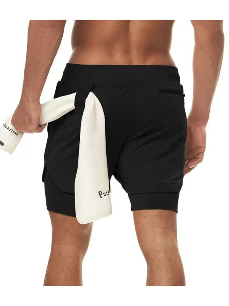 Apex Ritual Men's Training Set – Short-Sleeve Tee & Quick-Dry Mesh Shorts
