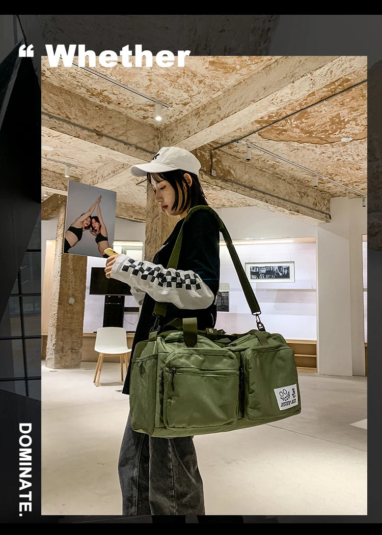 Apex Ritual Oxford Travel Duffle – Lightweight Water-Resistant Gym & Weekender Bag