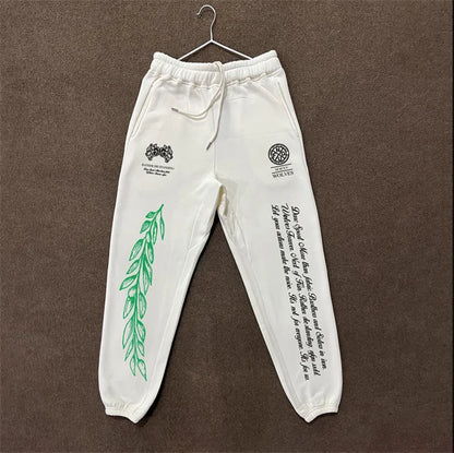 DARC SPORT ankle-length sweatpants, American-style fleece pants, fall/winter fitness training pants, men's and women's matching