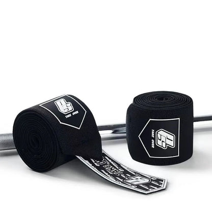 Weightlifting Elbow Wraps Elastic Elbow Support & Compression for Powerlifting Fitness Cross Training Gym Workout Elbow Straps
