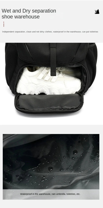 50L 60L 80L Travel Backpack for Women and Men Large Capacity Outdoor Waterproof Men's Business Trip Backpacks Women's Laptop Bag