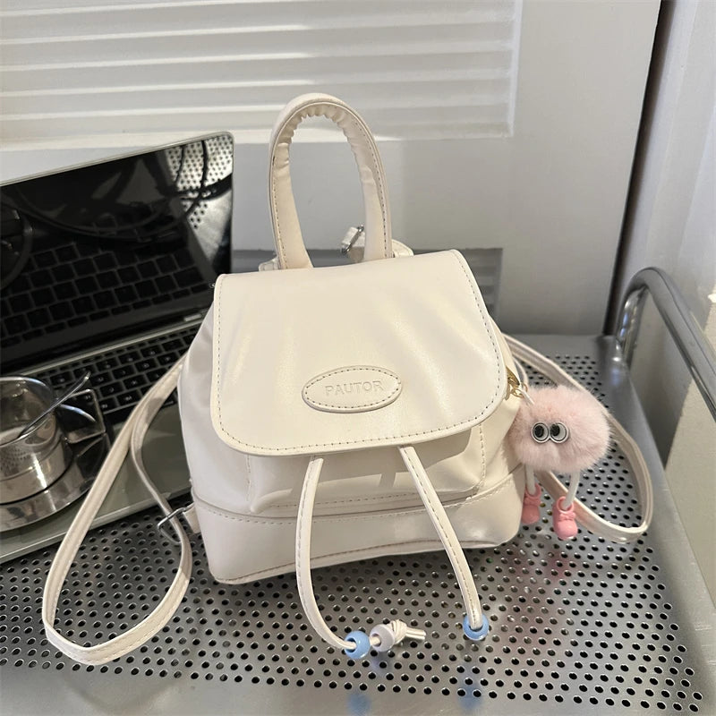 Faionable Retro Commuter Bapa 2023 New Sle Casual Versatile Korean Version Single oulder Bag Soft PU Magnetic Bul...