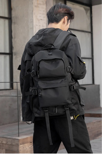 Men Backpack Man Schoolbag Travel Urban Backpacks Waterproof Techwear Oxford Cloth Male Laptop Rucksack Hiking Sport Bagpack