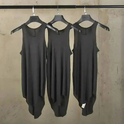 HKSH RO 2025 Summer New Man Dark Tide Chic Tank Top Ultra-thin Transparent Sleeveless Sweatshirt Wool Fashion Vest Trendy HK4911