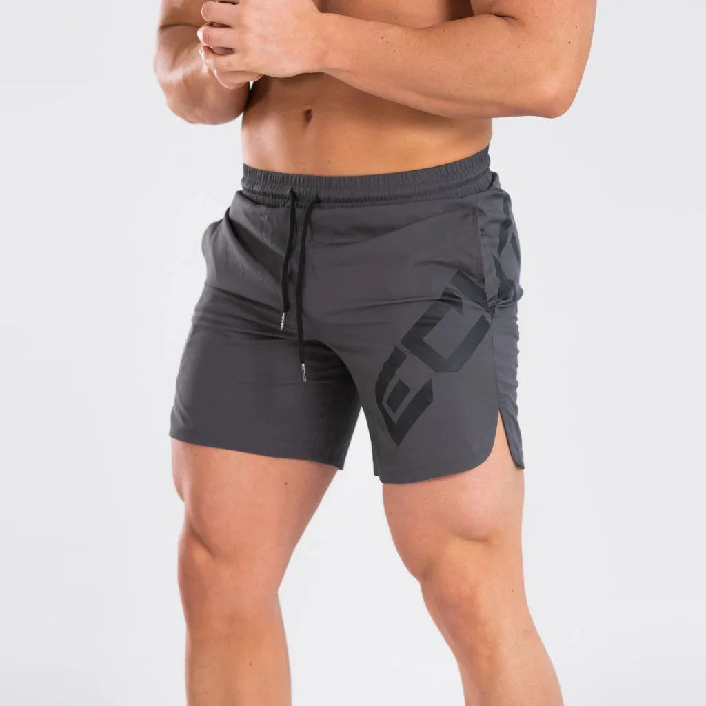 Apex Ritual – メンズ 夏用 ジム フィットネス スキニー カジュアル ショートパンツ – 速乾性 バスケットボール ジョガー スウェットパンツ