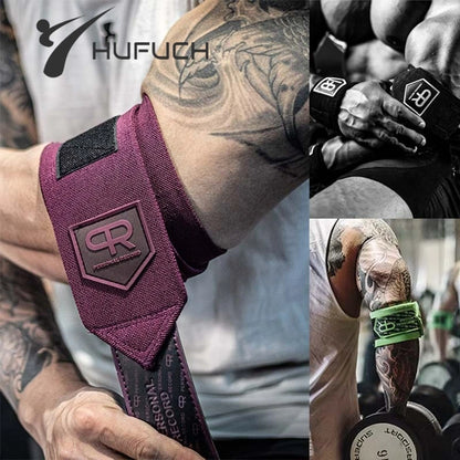 Elbow Straps Gym Fitness Weight Lifting Elbow Wraps High Elastic Sport - APEX RITUAL unisex fitness accessories