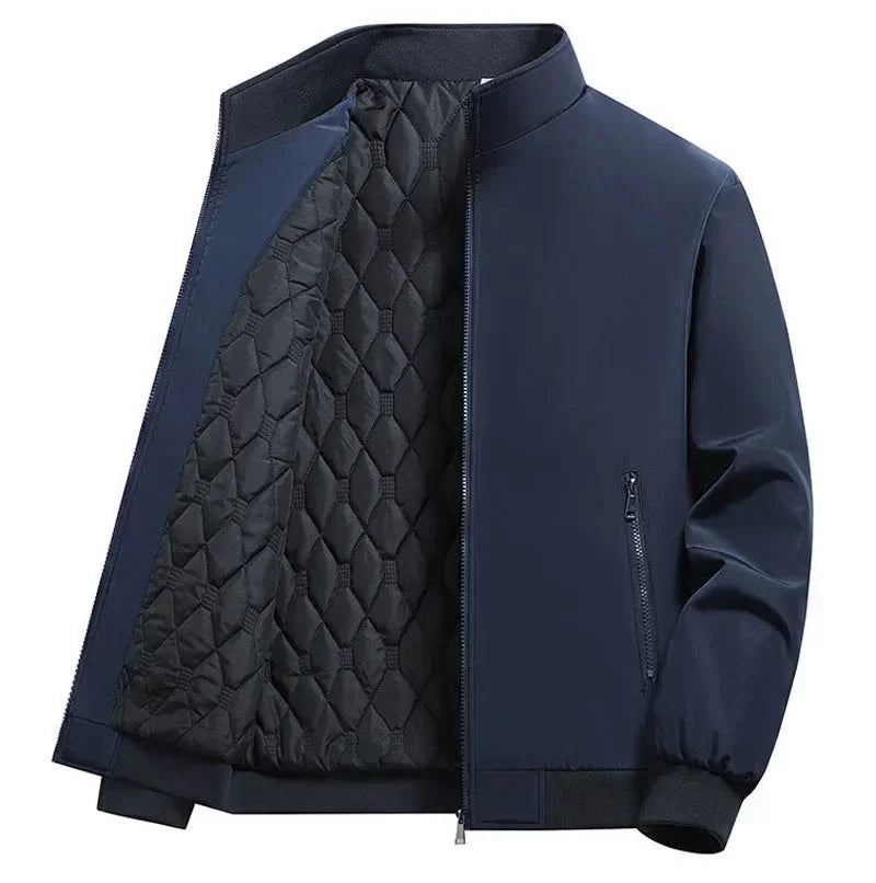 Men Windbreaker Streetwear Winter Fleece Jackets Plus Size 6XL 7XL 8XL Thicken Warm Varsity Jacket Coat For Men Parkas Overcoats