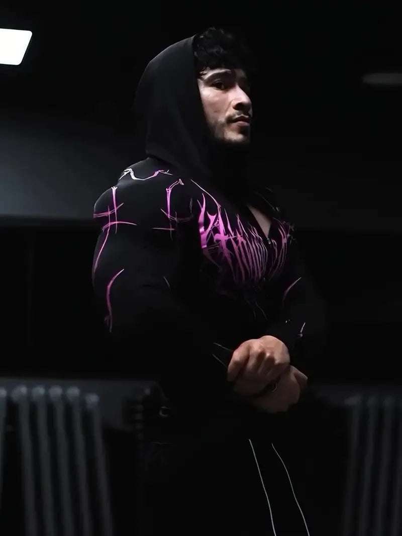 Men's Half-Zip Quick-Dry Training Hoodie