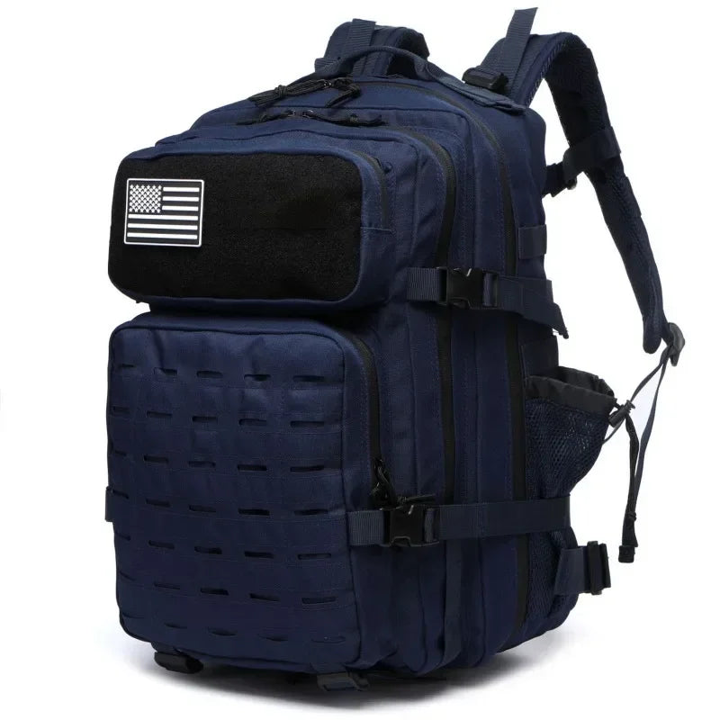 25L/50L Tactical Backpack Bag Hunting MOLLE Backpack GYM for Men Outdoor Hiking Travel Rucksack Witch 2 Bottle Holders