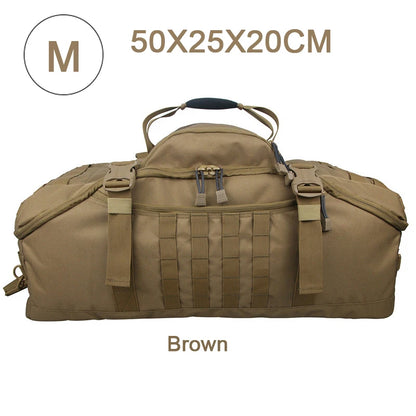 25L 45L 80L Sport Travel Bag Molle Tactical Backpack Gym Fitness Bag Large Duffle Bags for Camping Hunting Fishing