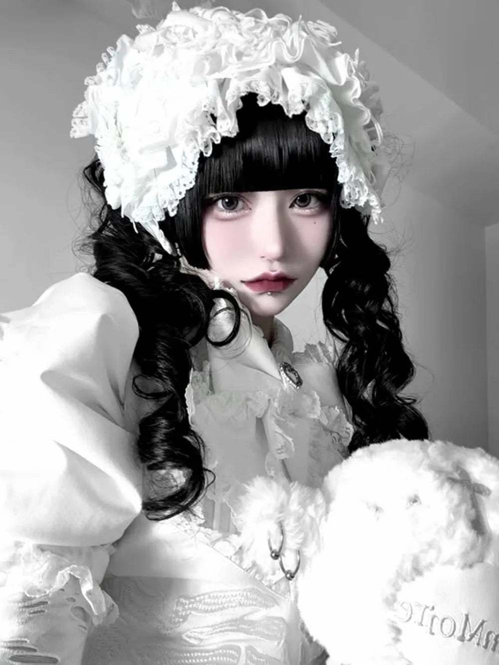 Women's Harajuku Gothic Lolita Mini Dress