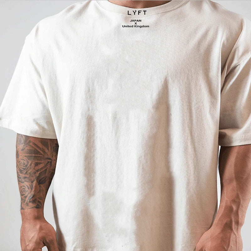 Apex Ritual – 日本とイギリスのコットンジムランニングTシャツ – 半袖ワークアウトトレーニングTシャツ