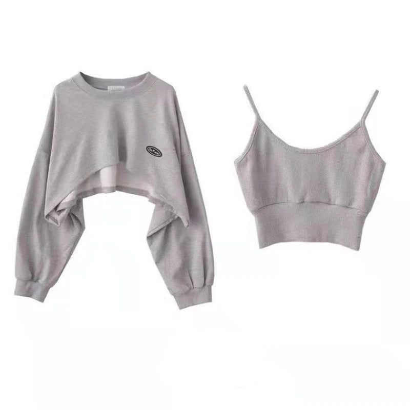 New Women Solid Color O-neck Long Sleeve Hoodie Sweatshirt Fashion Ladies - APEX RITUAL women's hoodies & sweatshirts