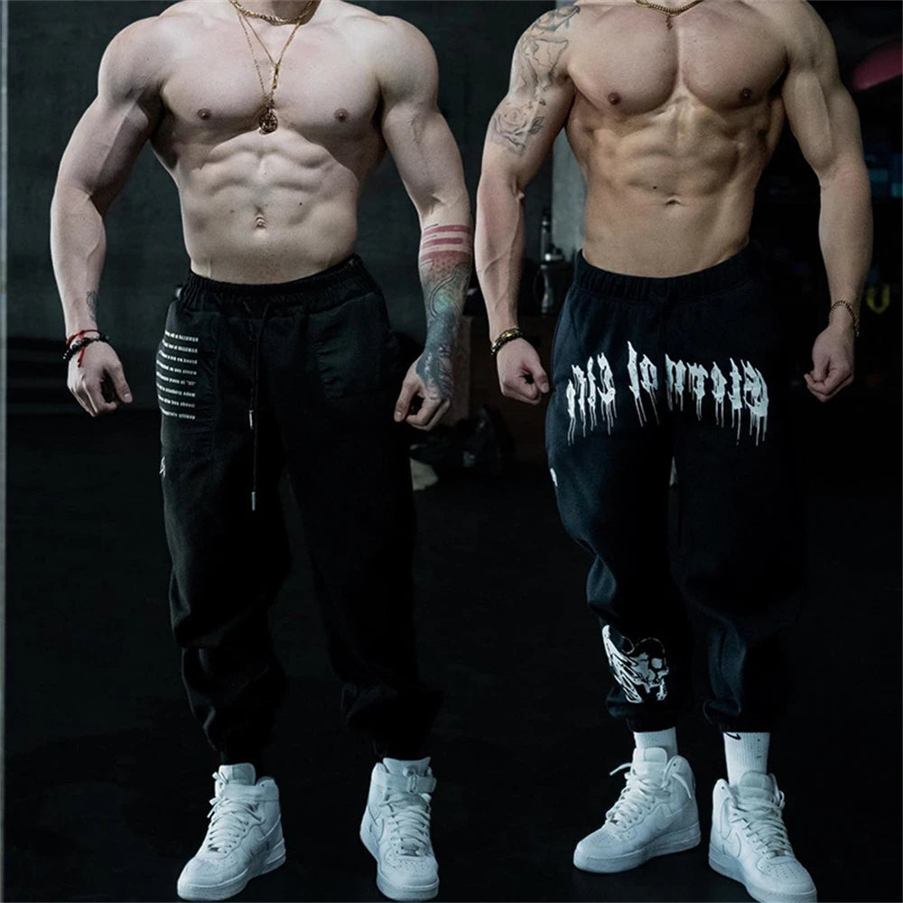 Apex Ritual Men's Gym Joggers – Cotton Streetwear Sweatpants