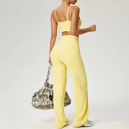 Women's Workout Wide-Leg High-Waist Leggings
