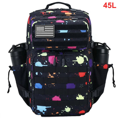 Apex Ritual 45L Tactical Backpack – Waterproof Sports, Travel & Hiking Rucksack
