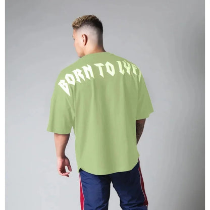Apex Ritual – メンズ ゆったりフィット サマー スポーツ Tシャツ – フィットネス バスケットボール 半袖 韓国スタイル