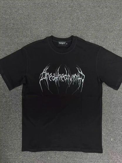Breathedivinity American-style loose-fitting fitness cotton t-shirt