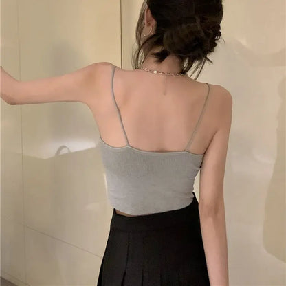 Women's Padded Sporty Strap Tank Top