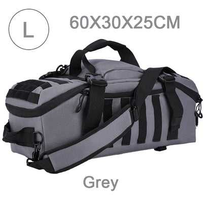 25L 45L 80L Sport Travel Bag Molle Tactical Backpack Gym Fitness Bag Large Duffle Bags for Camping Hunting Fishing