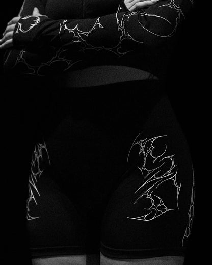 Breathedivinity Women's high-elastic buttock-toning fitness exercise yoga shorts