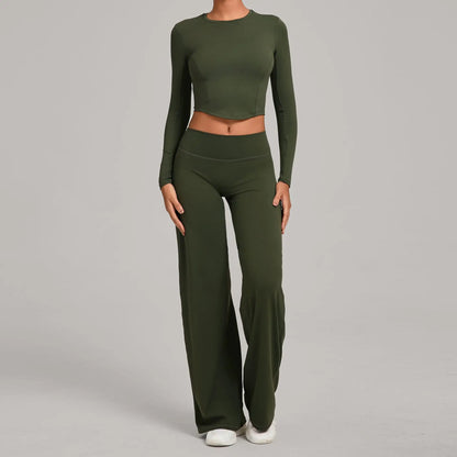Women's Quick-Dry Workout Two-Piece Set